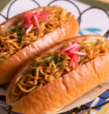 粉末ソースの焼きそば(2食入り)