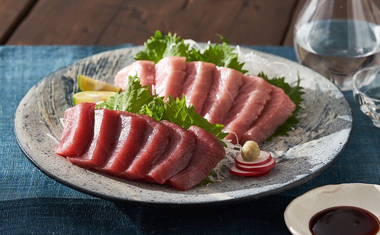 赤身と中トロの2種を食べ比べ:イメージ
