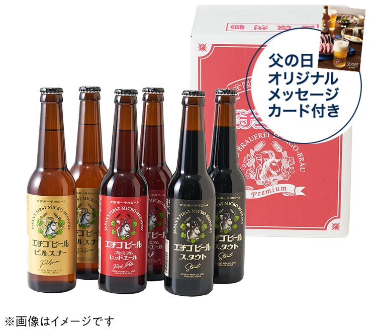 エチゴビール日本初の地ビール飲み比べセット｜ 2023年 Oisix父の日