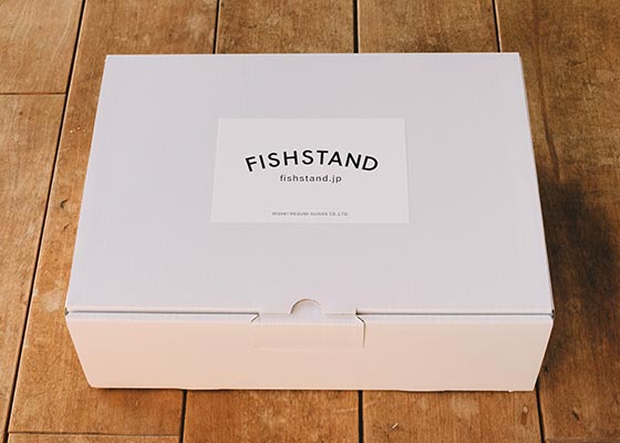 FISHSTAND まぐろづくしギフト 4点セット お届けイメージ