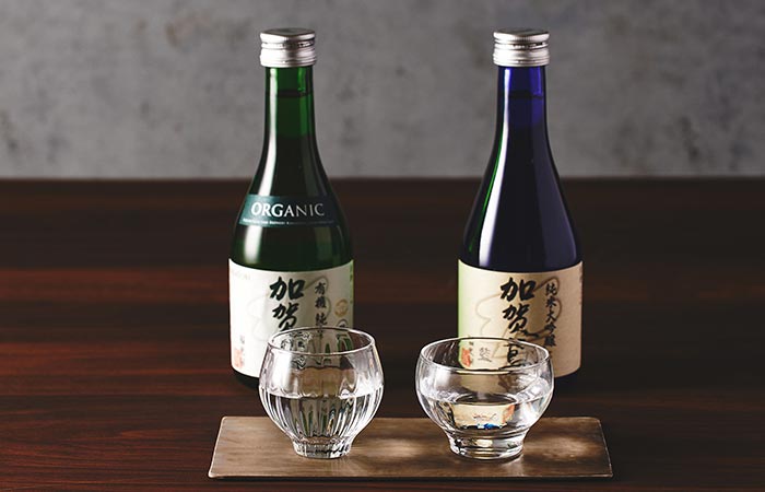 福光屋 日本酒2種とツマミ2種のセット コンテンツ1