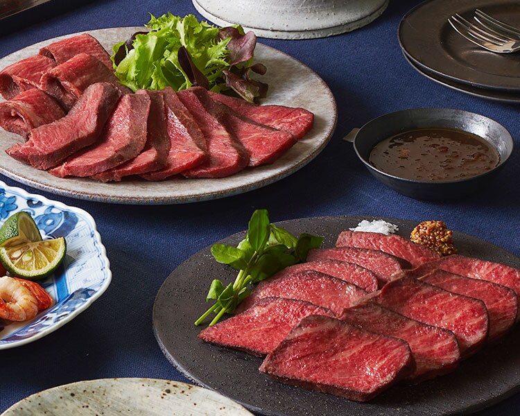 近江牛ローストビーフ＋牛みすじステーキ用ローストビーフセット