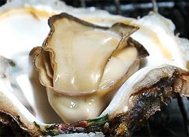 牡蠣独特のプリプリ感を楽しみたいなら、焼き牡蠣がおすすめ。