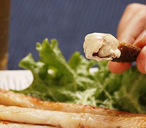 七味マヨネーズ付き ほっけ焼き