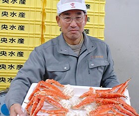 北海道の水産加工会社の社長中陳さん