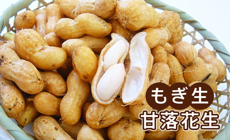 もぎ生 甘落花生 | Oisix産直おとりよせ市場 新物 採れたて なま落花生 1kg(箱込)