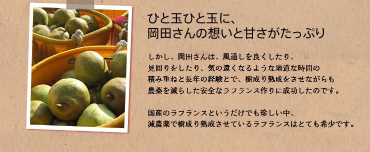 ひと玉ひと玉に、岡田さんの想いと甘さがたっぷり