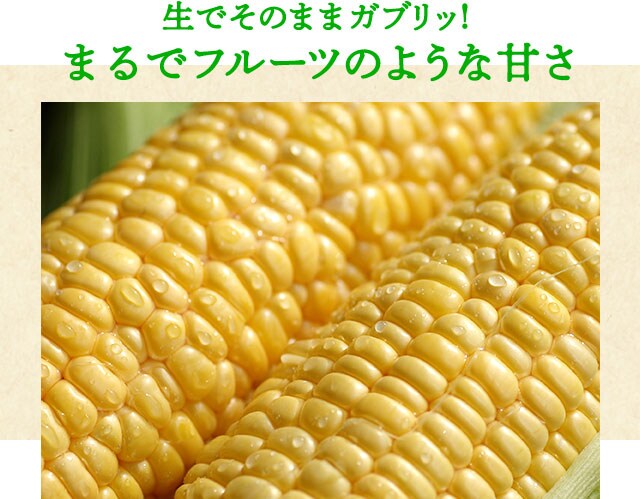 極生フルーツコーン ｏｉｓｉｘ産直おとりよせ市場