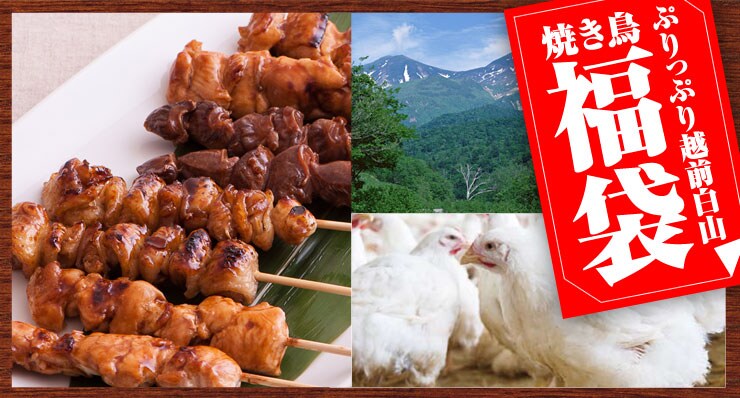 ぷりっぷり越前白山 焼き鳥 福袋