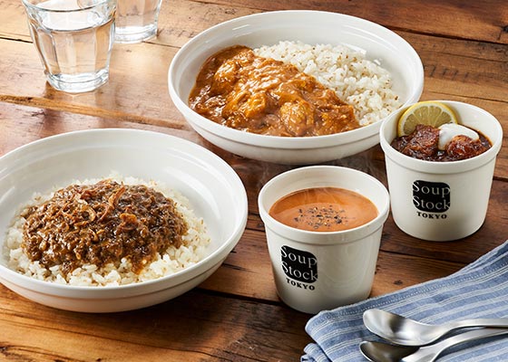 Soup Stock Tokyo スープとカレーとごはんのセット