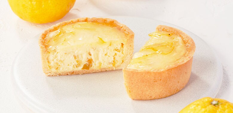  3種のチーズタルト（柚子、チョコ、やまもも） コンテンツ1