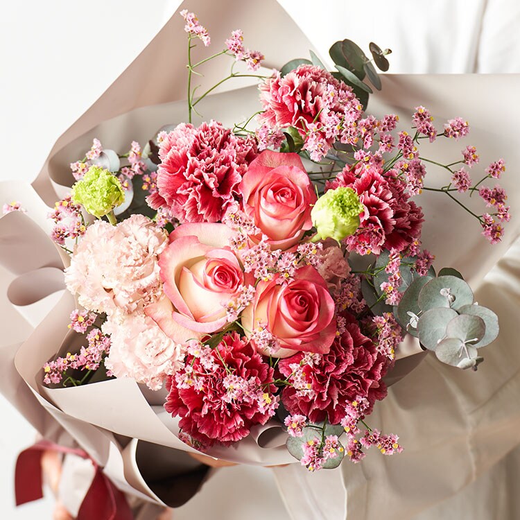 美しブーケプレミアム ローズピンク ｜ 2024年 Oisix母の日ギフト特集 