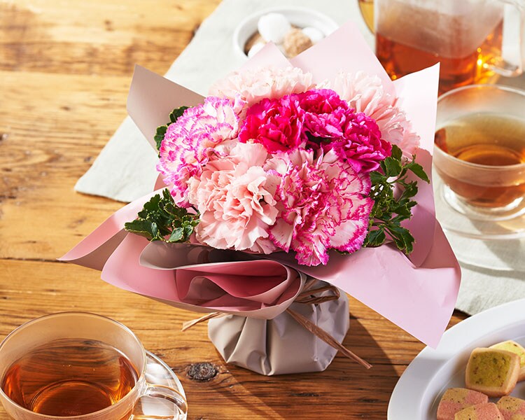 スタンディングブーケ ナチュラルピンク ｜ 2025年 Oisix母の日ギフト特集