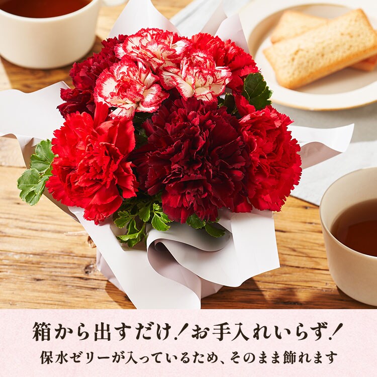 スタンディングブーケ ルビー ｜ 2025年 Oisix母の日ギフト特集