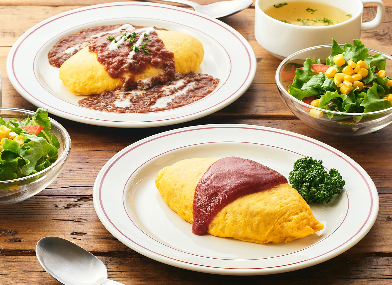 ポムの樹の手包みオムチキン＆オムハヤシ｜ポムの樹｜【公式通販】Oisixおうちレストラン｜おいしい名店の看板メニューをお取り寄せ｜ギフトにもおすすめ！