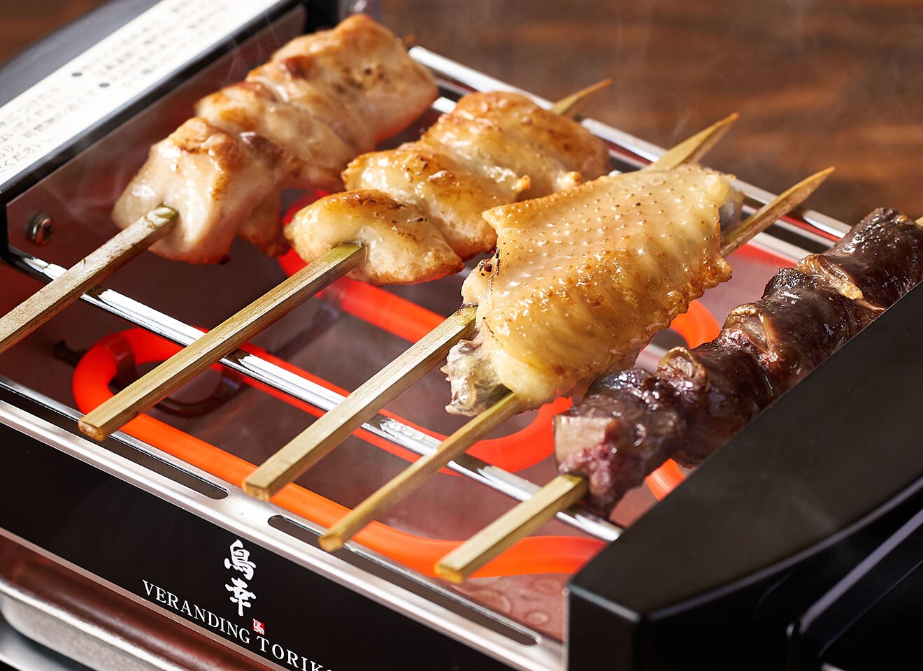 比内地鶏の焼鳥串 鳥幸オリジナル卓上焼台セット 鳥幸 Oisixおうちレストラン ｏｉｓｉｘ産直おとりよせ市場