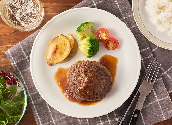 黒毛和牛フレッシュハンバーグ｜ミート矢澤｜【公式通販】Oisixおうち