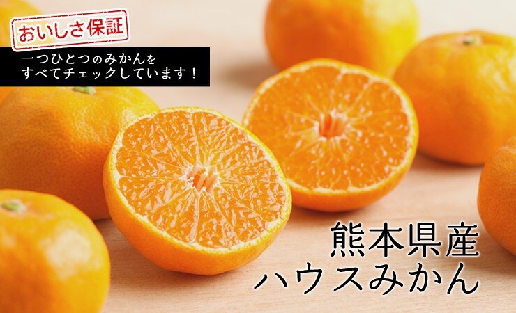 熊本県から“ハウスみかん 寿来(July)”を産地直送!