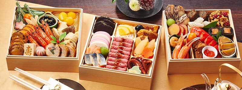和洋折衷三段重「上慶梅」