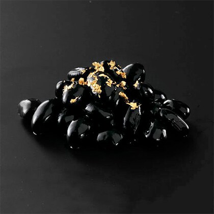 金箔黒豆