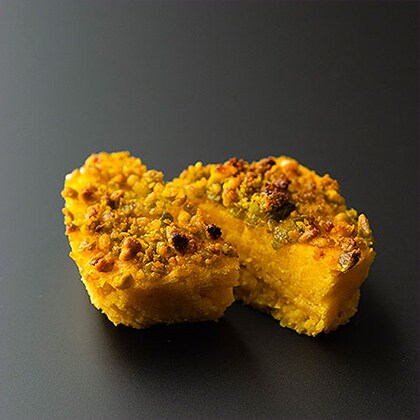 黄金いもとピスタチオのスイートポテト