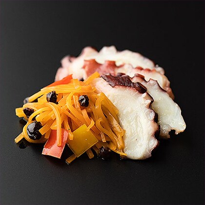 真蛸とキャロットのマリネ