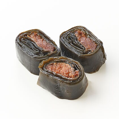 鮭昆布巻