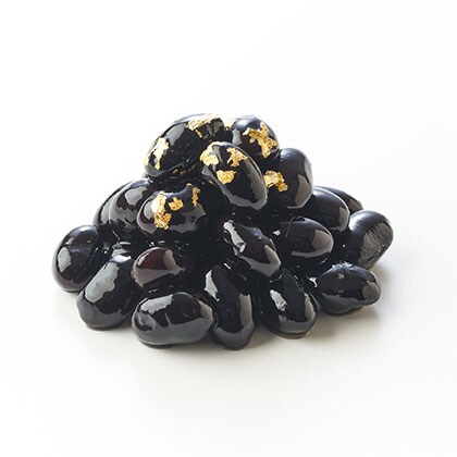 丹波産黒豆金粉飾