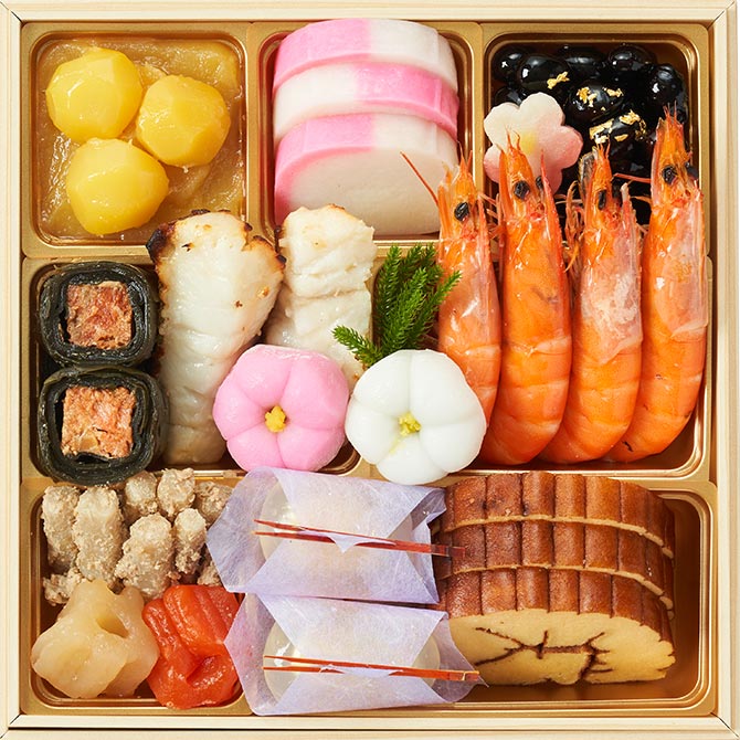 慶梅一の重 俯瞰