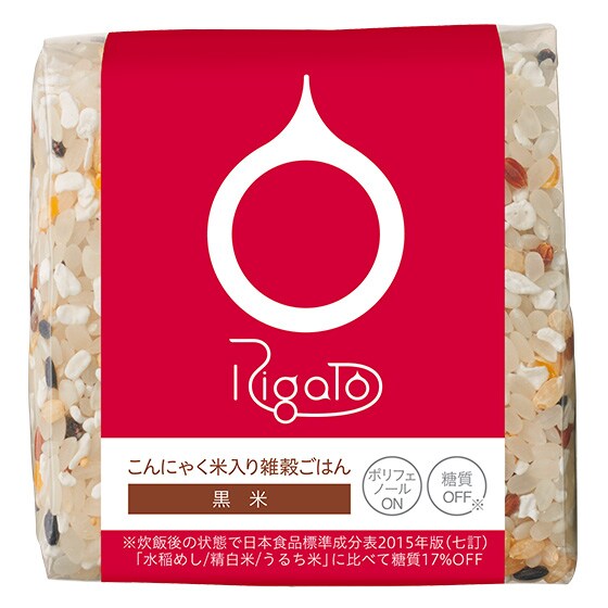 糖質OFF】 蒟蒻米入り雑穀ミックス（黒米）|有機野菜 通販