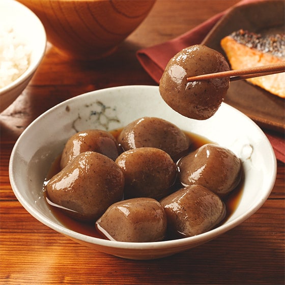 たまこんにゃく 楽天市場】味付け玉こんにゃく 24玉入り（12玉入り×2袋） カム