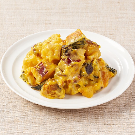 レーズン入りかぼちゃとさつま芋のサラダ