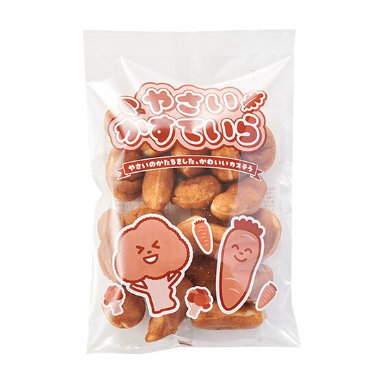 賞味期限3/13】野菜の形ひと口カステラ|有機野菜 通販 Oisix