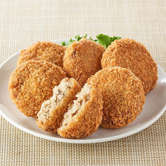 予約]赤城ポークのジューシーメンチカツ|有機野菜 通販 Oisix