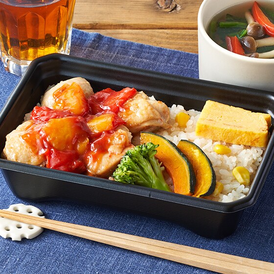 【パッとOisix】トマトチキンとコーンライス