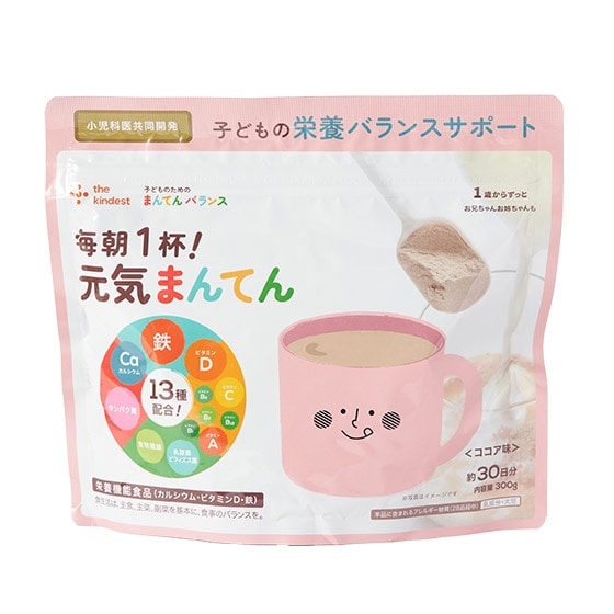 まんてんバランス ココア＆バナナ 300ｇ 楽天市場】まんてんバランス (7日分×3袋) │ 離乳食 鉄分