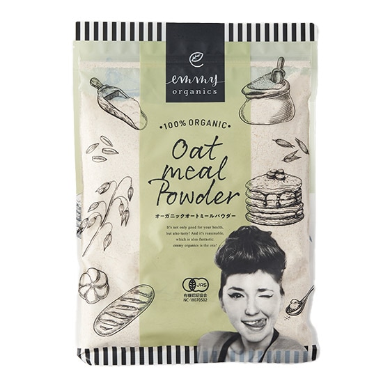オーガニックオートミール(パウダー)600g