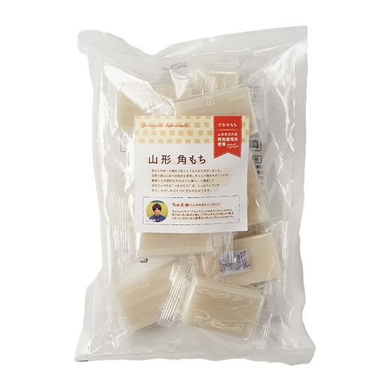 多田さんのでわのもちで作った角餅 500g (個包装)