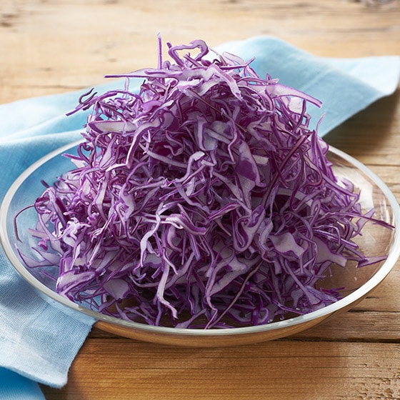 デリOisix別添】紫キャベツの千切り 60g|有機野菜 通販 Oisix