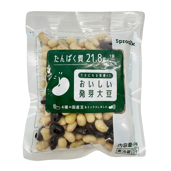 限定！牛乳とか飲み放題]発芽大豆4種ミックス|有機野菜 通販