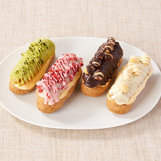 エクレア出品 賞味期限7/28】ご褒美エクレア カラフル4種アソート|有機野菜 通販