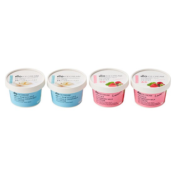 予約]HiO ICE CREAM 美瑛ミルク＆イチゴミルクセット|有機野菜 通販