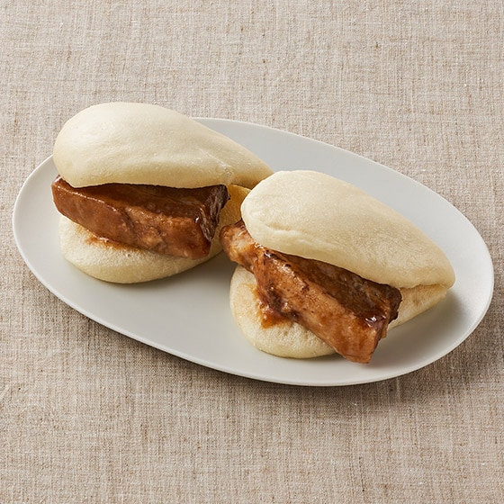 予約]ほどけるやわらかさ！台湾風 豚角煮まんセット|有機野菜 通販