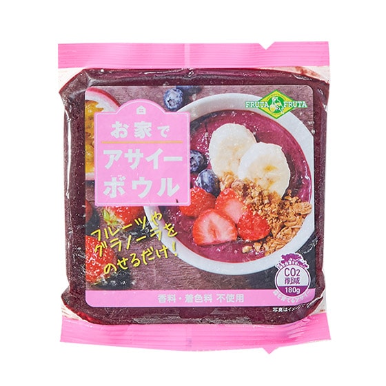 お家でアサイーボウル