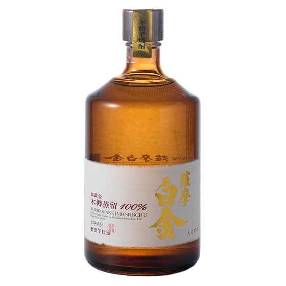 栗黄金木樽蒸留100% 薩摩白金 芋焼酎 720ml|有機野菜 通販 Oisix