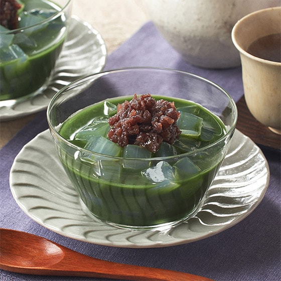 Oisix限定 一番摘み抹茶あんみつ 6個入|有機野菜 通販 Oisix(おいしっくす)