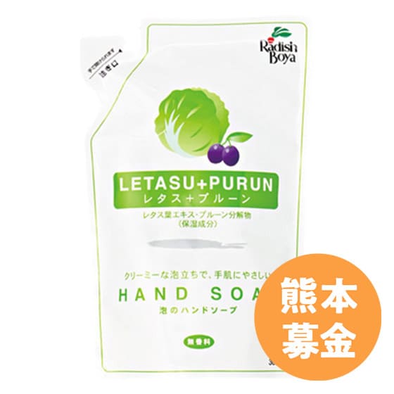 ハンドソープ詰め替え 50円寄付]泡ハンドソープ 詰め替え用|有機野菜 通販 Oisix(おいしっくす)
