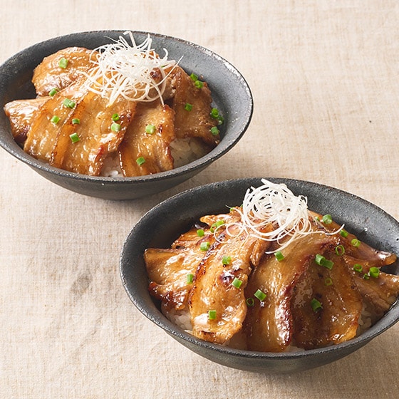 豚バラ肉がじゅわっ！帯広風豚丼|有機野菜 通販 Oisix
