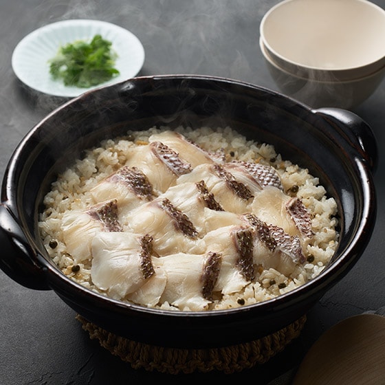 山椒と生姜が香る 鯛めしセット