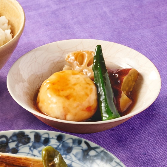 副菜）ごろっと野菜とお魚しんじょ|有機野菜 通販 Oisix